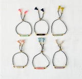 Acrylic Rope Bracelets