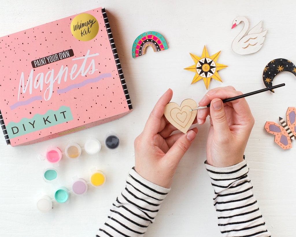 DIY Painting Kit, Craft kit, bachelorette party craft, Bridesmaids gift, stay at home craft, kids craft, DIY gift, DIY kit, Whimsy Kit