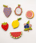 DIY Painting Kit, Fruit Magnet, Craft kit for kids, tween, bachelorette party gift, bridesmaids gift, DIY kit, craft gift, Fruit Magnet Kit