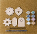 DIY Christmas Kit, Ornament Painting Kit, Holiday craft, Craft Kit for kids, DIY Holiday decor, Holiday DIY, Celestial Kit