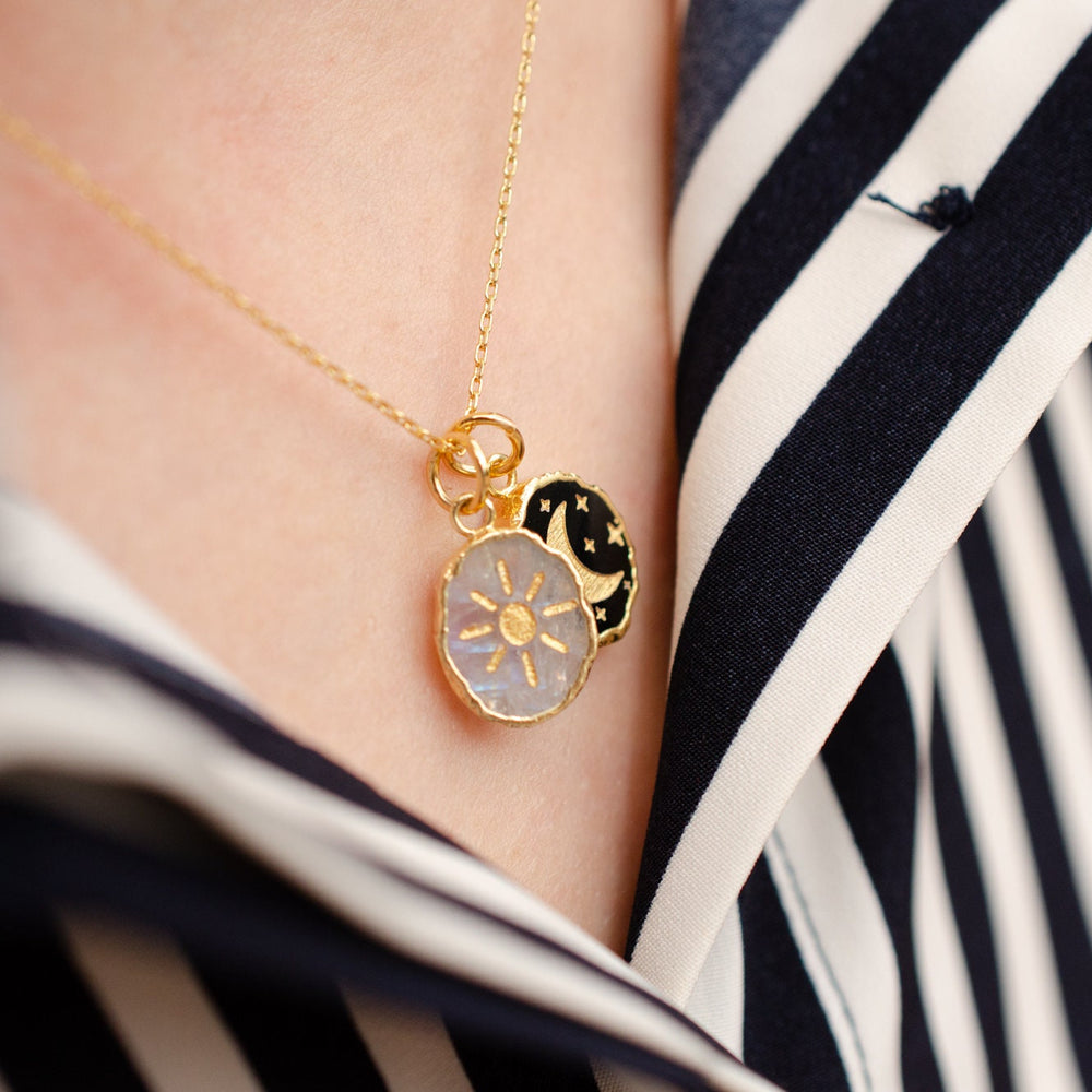 Celestial Gemstone Necklace