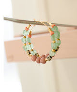 Jade Heart Earrings