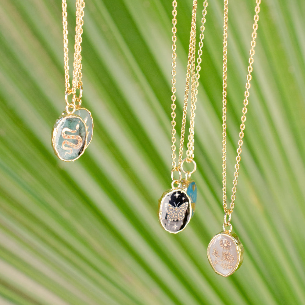Gemstone Birthstone Necklace