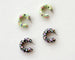 Hand painted Party Hoops, colorful hoop earrings statement earrings, gifts for her, statement jewelry, flower earrings