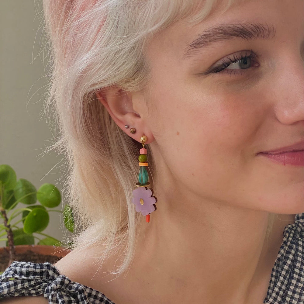 Flower Mix and Match Earrings