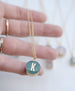 Personalized Initial Necklace, mother's day gift, mom jewelry, new mom gift, Pearl necklace, rose quartz pendant, necklace, custom necklace