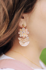 Wisteria Flower Earrings