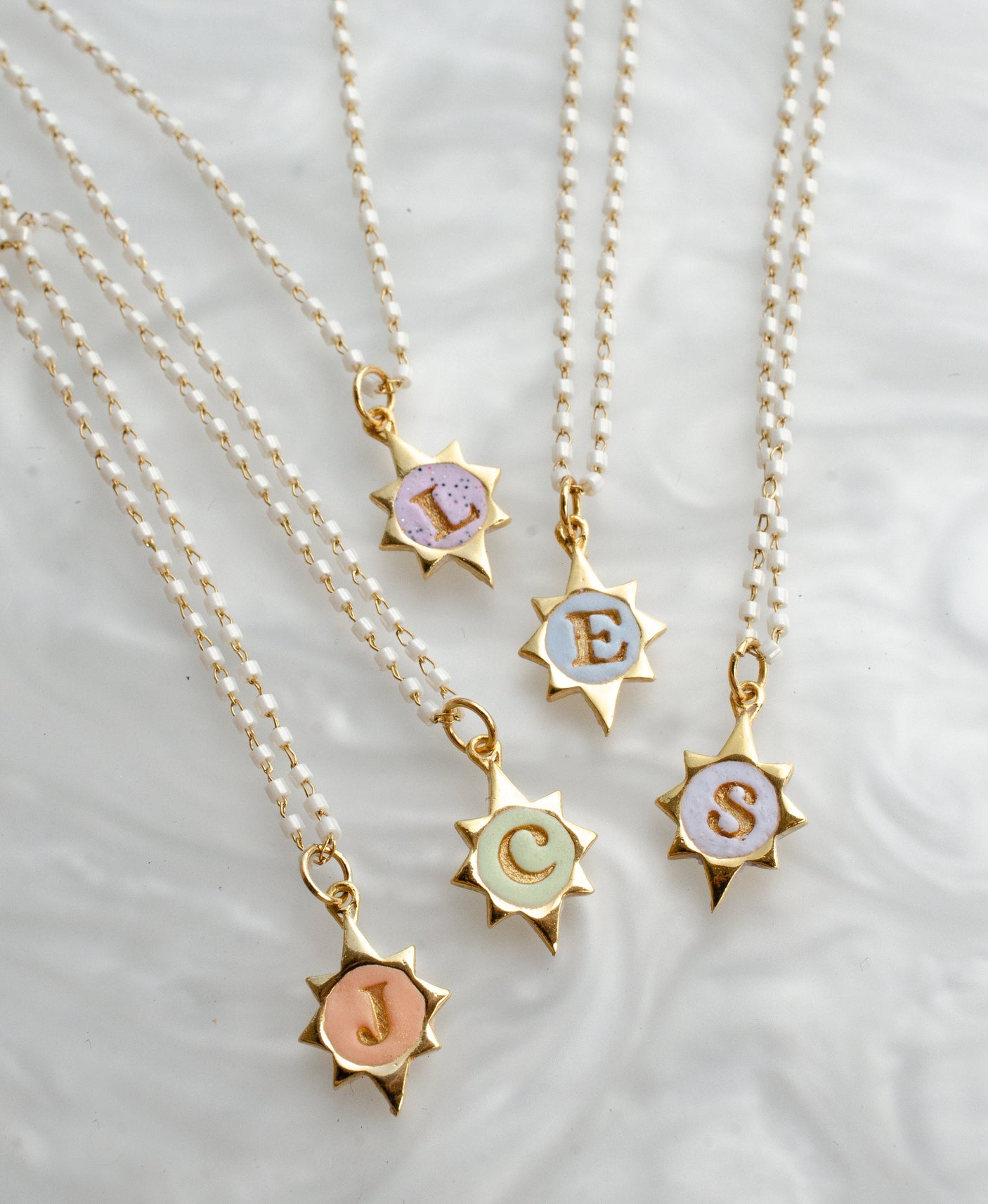 Personalized Initial Star Necklace