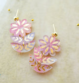 Wisteria Flower Earrings