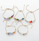 Beaded Pull Tie Bracelets