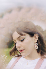 Wisteria Flower Earrings