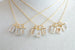 Initial Pearl necklace, Personalized necklace, gift for her, mom necklace, dainty pearl, natural stone, childrens initials, gifts for mom