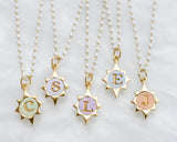 Personalized Initial Star Necklace