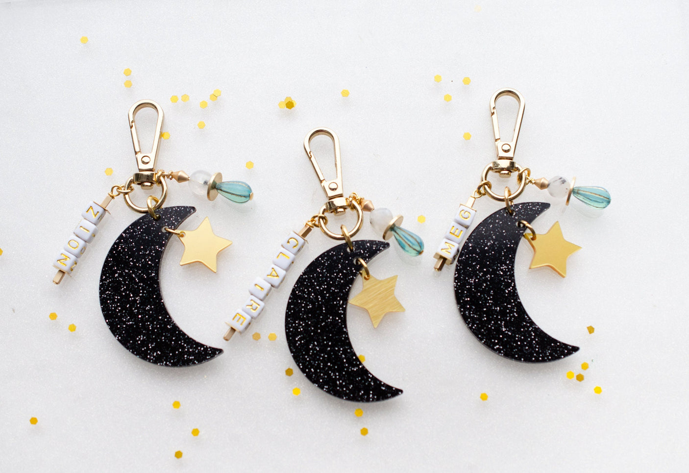 Moon Keychains