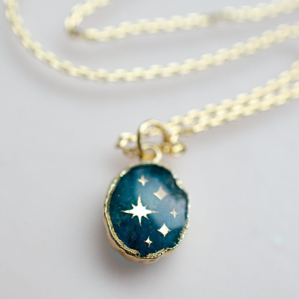 Celestial Gemstone Necklace
