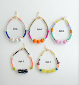 Zinnia Beaded Bracelets
