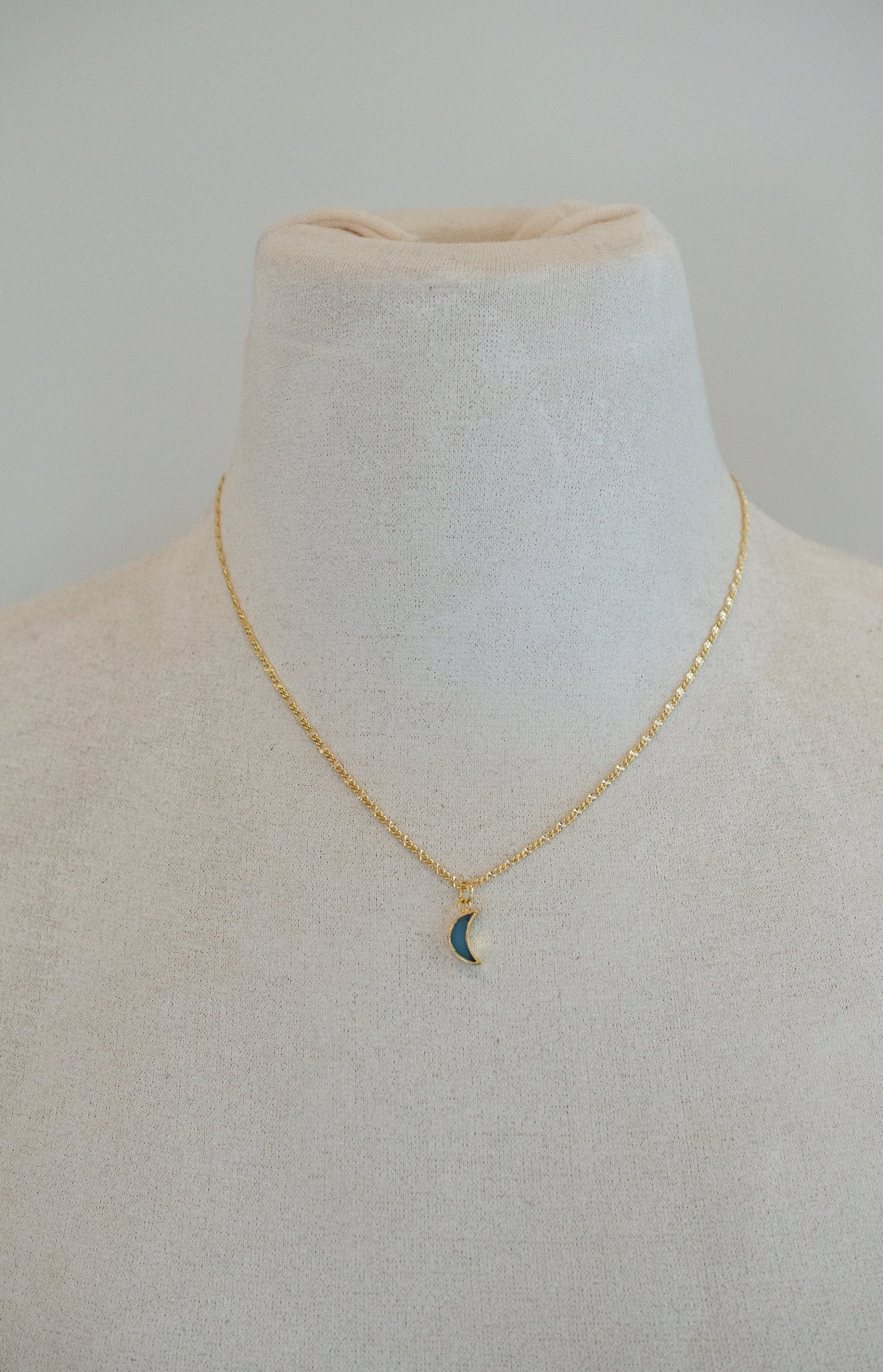 Moon Gemstone Necklace