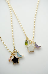 Moon / Star Charm Necklace