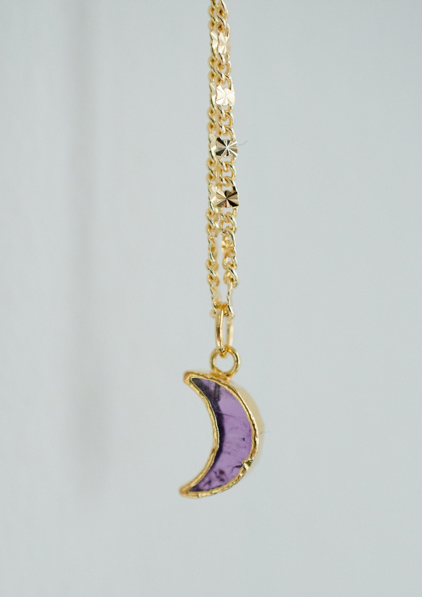Moon Gemstone Necklace