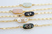 Gemstone chain bracelet, gold charm bracelet, gold pearl bracelet, dainty gold bracelet, celestial jewelry, natural stone bracelet,