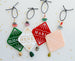 Personalized Christmas  Ornament, Name Ornament, Colorful holiday decor, stocking stuffer, Beaded Ornament, Acrylic Ornament