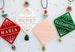 Personalized Christmas  Ornament, Name Ornament, Colorful holiday decor, stocking stuffer, Beaded Ornament, Acrylic Ornament