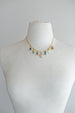 Charm Choker Statement Necklace, colorful drop necklace, statement jewelry, multicolored necklace, beaded jewelry, gift for her, Calypso