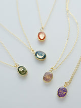 Gemstone Symbol Necklaces