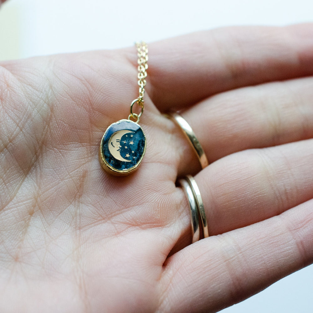 Gemstone Symbol Necklaces