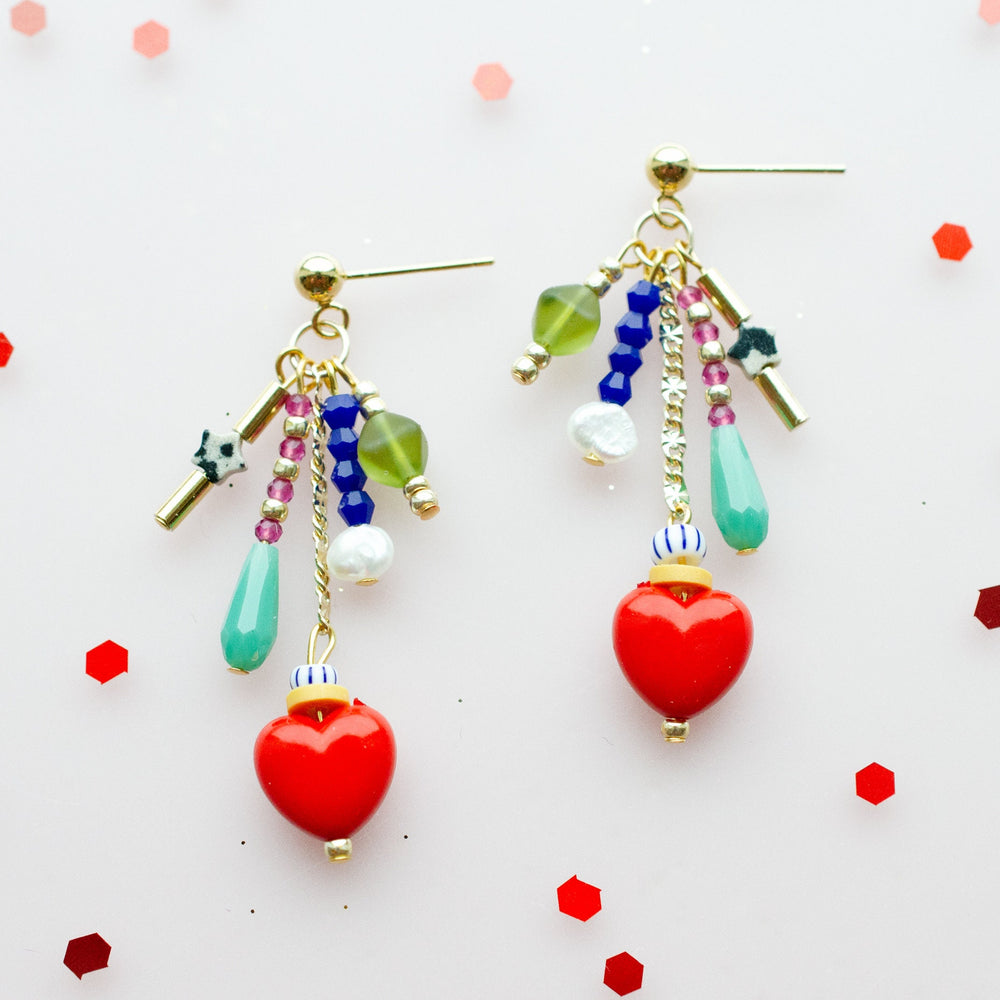 Maggie Heart Earrings