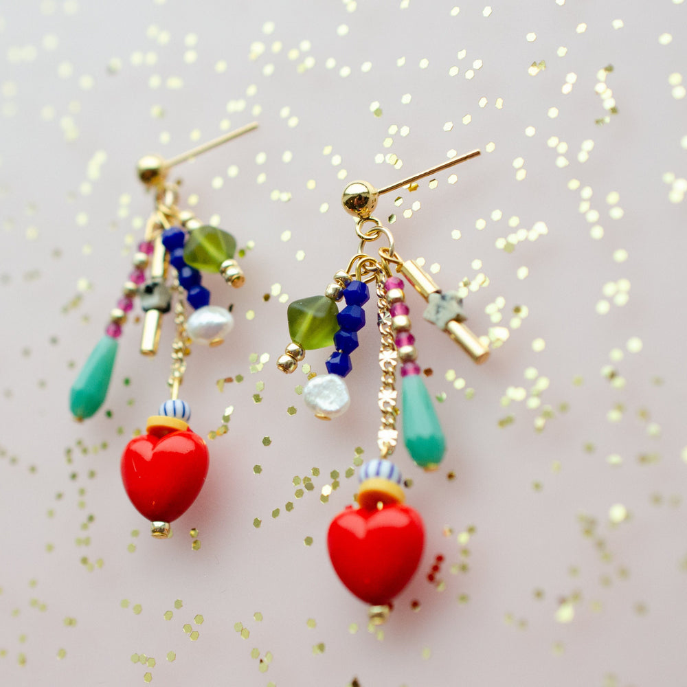 Maggie Heart Earrings