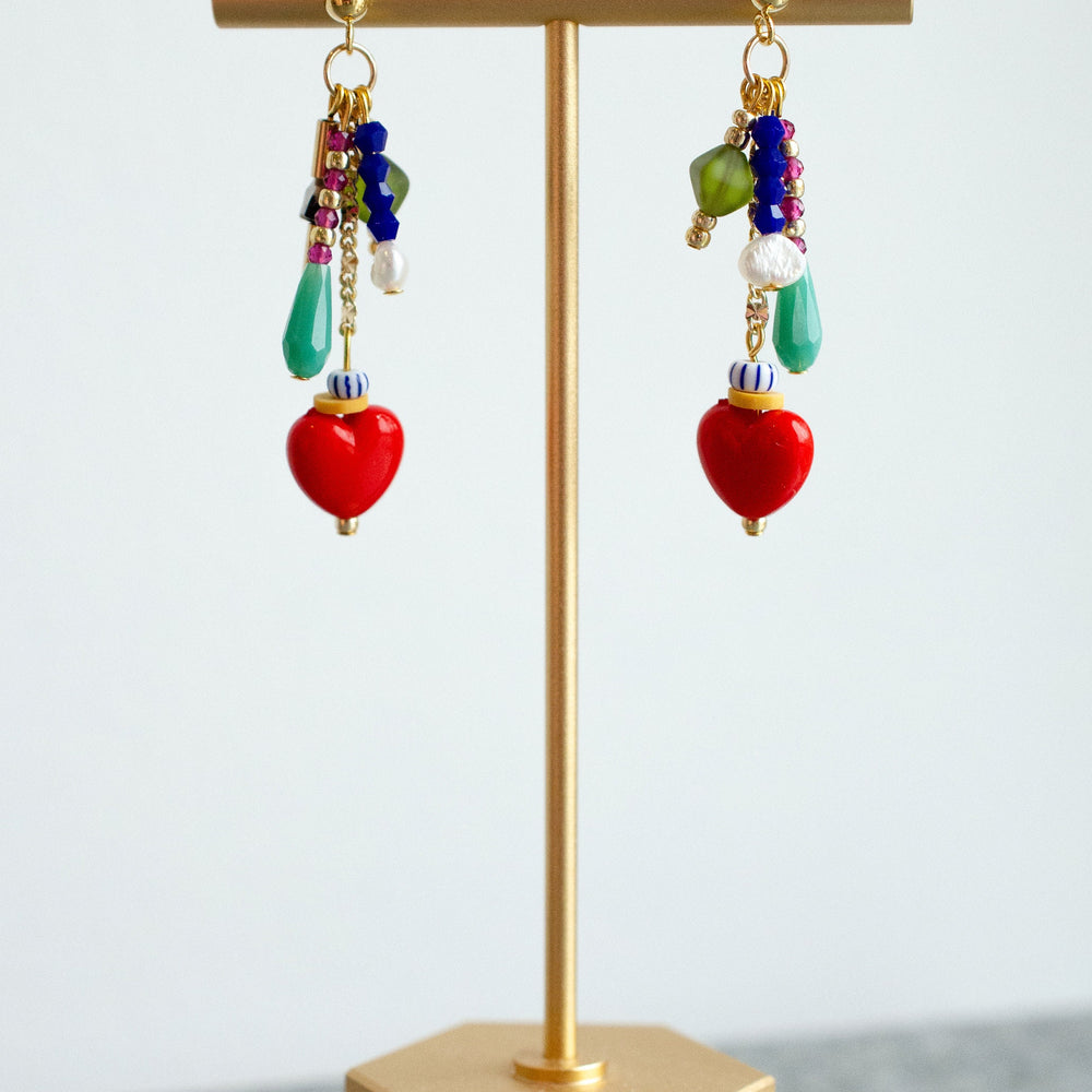 Maggie Heart Earrings