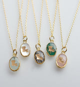 Louisiana Gemstone Necklace