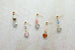 Heart Gemstone Earrings, Valentines day earrings, Mix and Match earrings, heart pastel earrings, Valentines day jewelry, gemstone earrings,