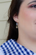 Heart Gemstone Earrings, Valentines day earrings, Mix and Match earrings, heart pastel earrings, Valentines day jewelry, gemstone earrings,