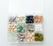 diy beads, mix beads, assorted bead kit, natural stone beads, jewelry making kit, friendship bead kit, colorful beads, craft kit, BM105