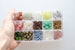 diy beads, mix beads, assorted bead kit, natural stone beads, jewelry making kit, friendship bead kit, colorful beads, craft kit, BM107