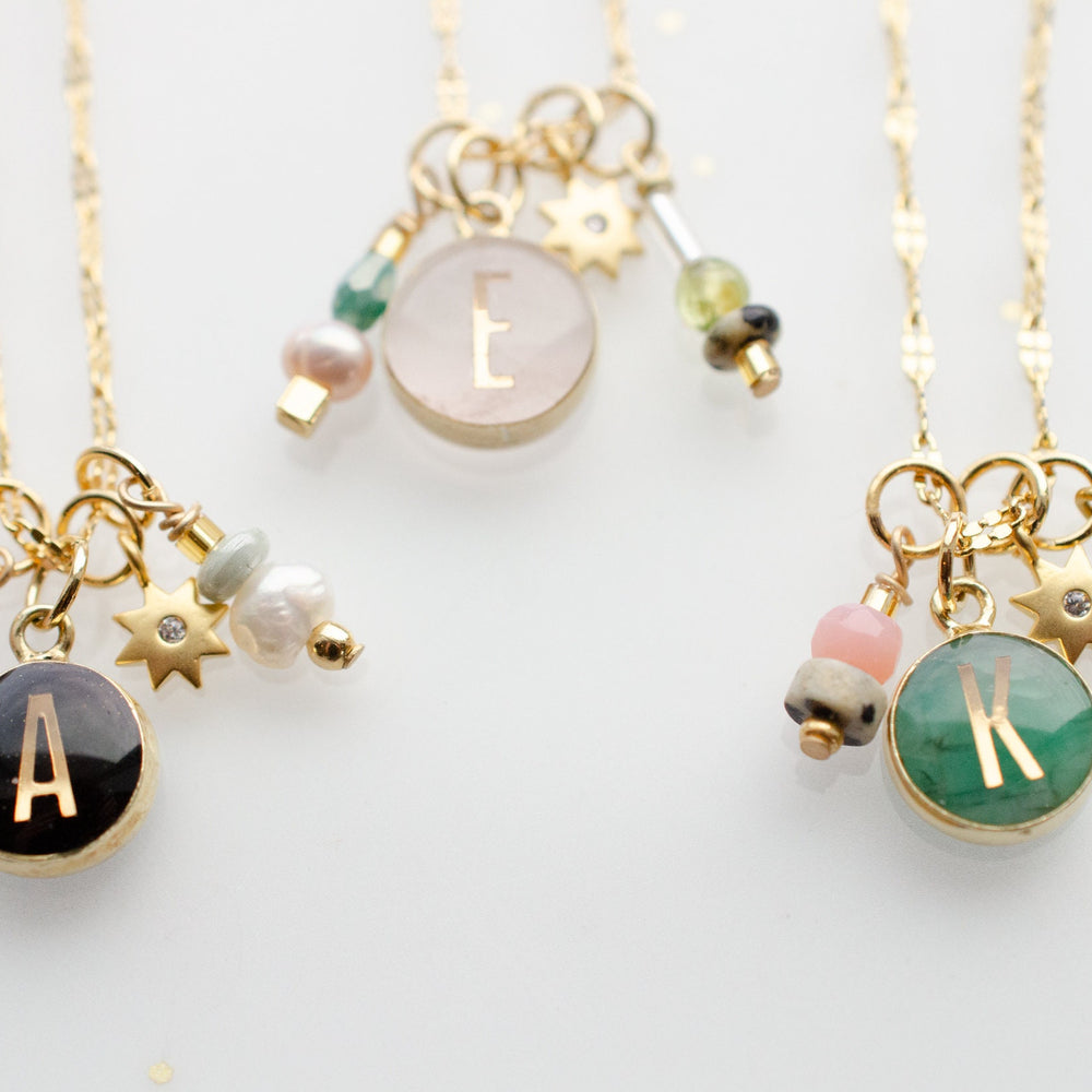 Initial Charm Necklace