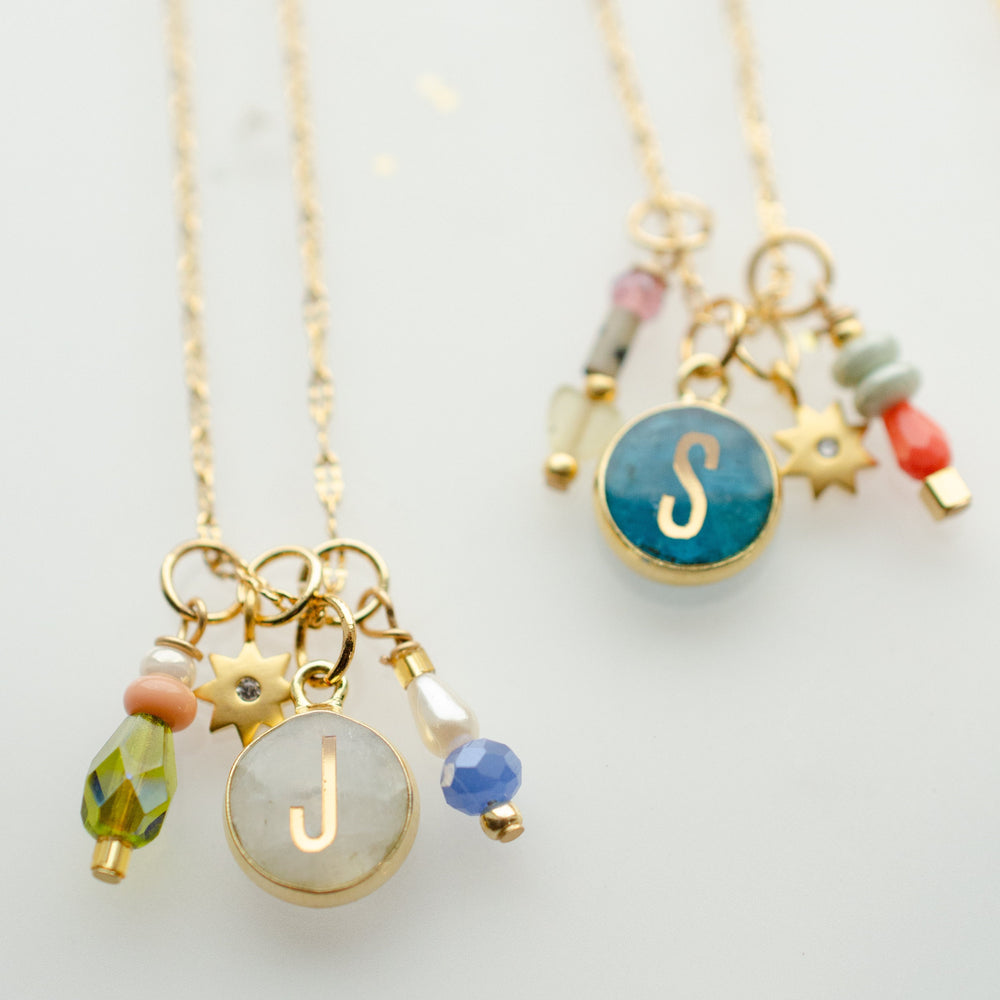 Initial Charm Necklace