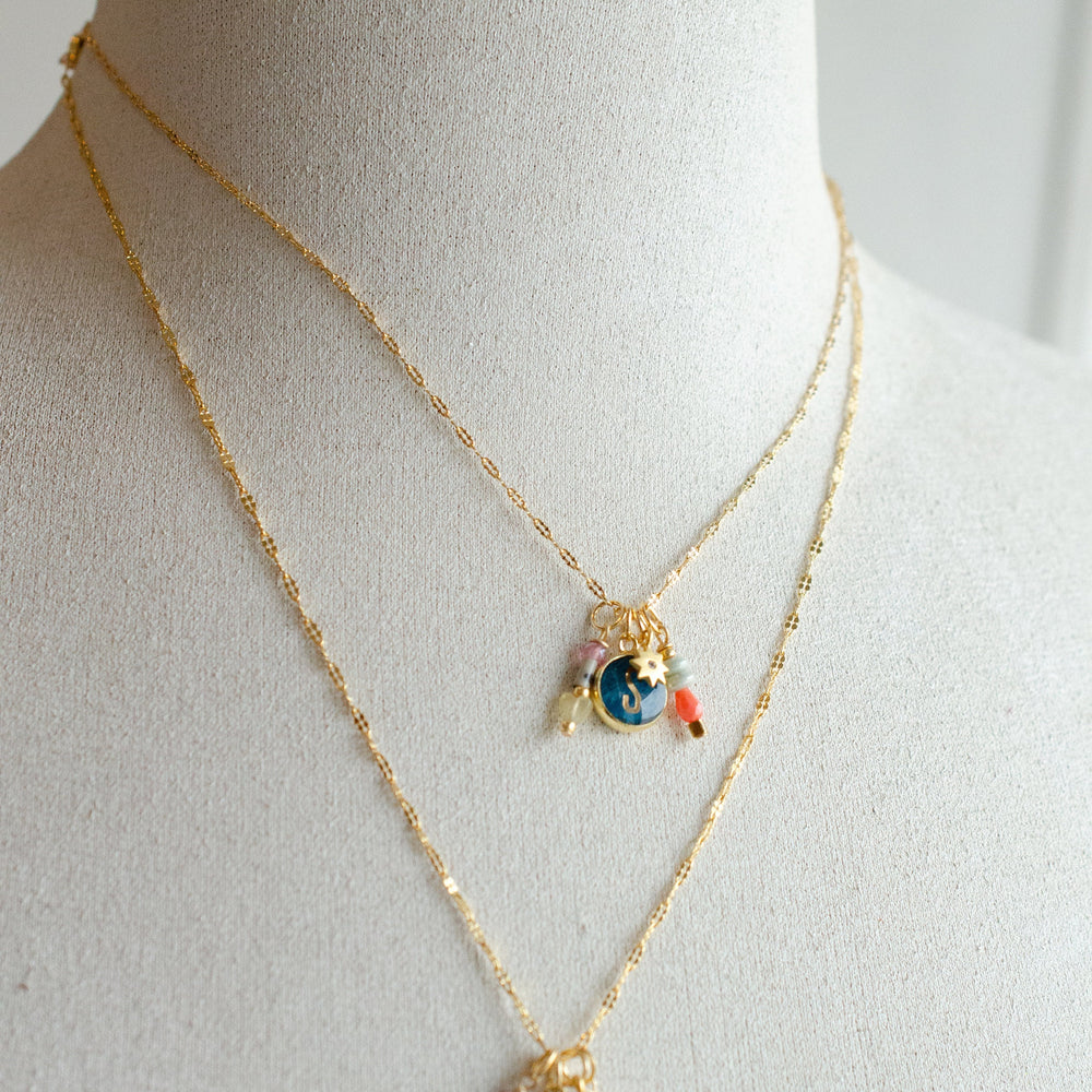 Initial Charm Necklace