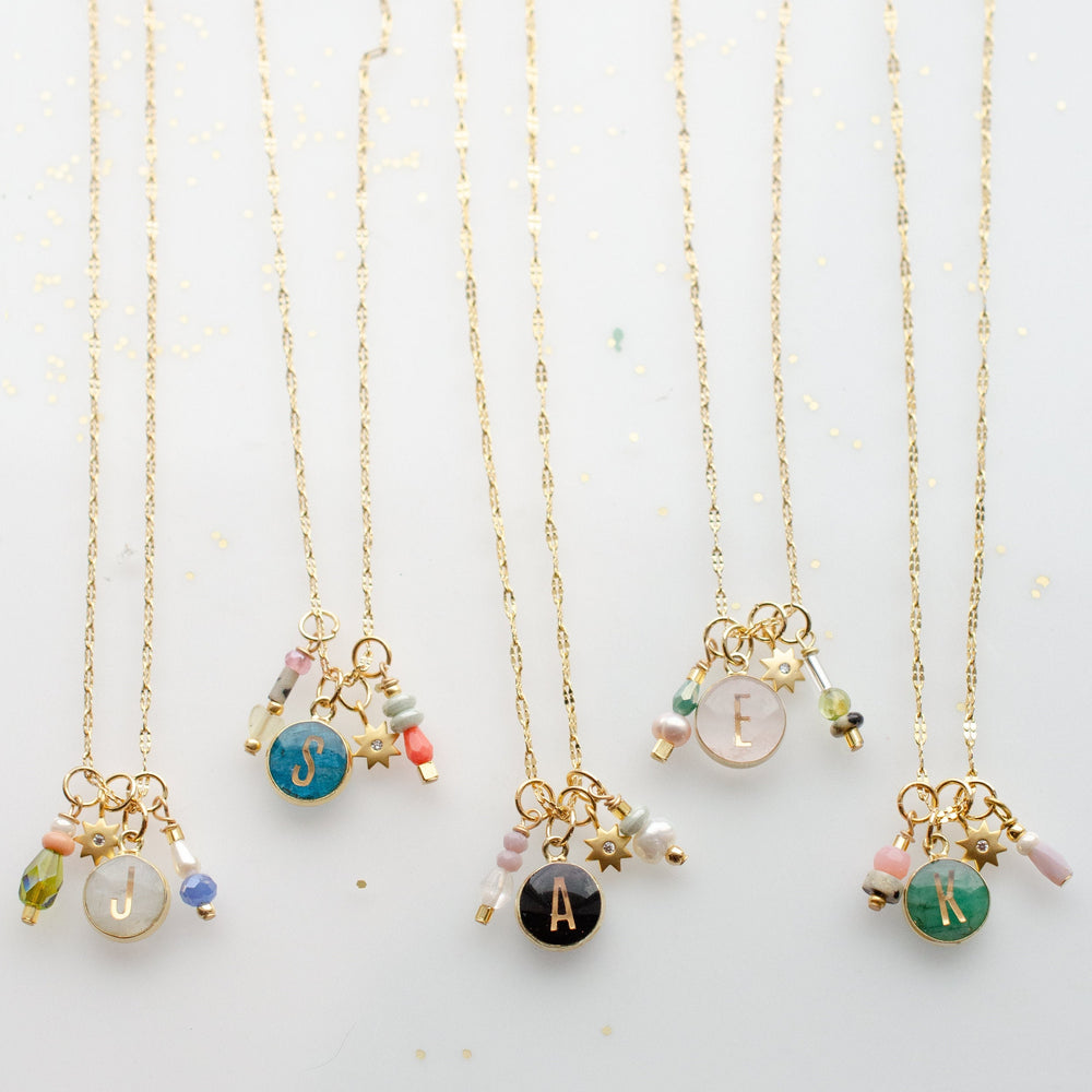 Initial Charm Necklace