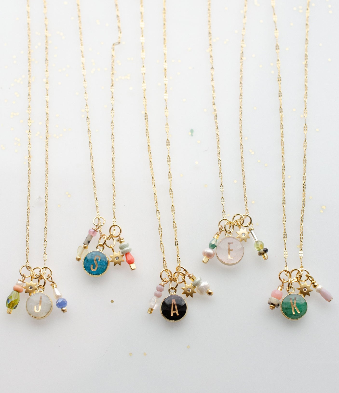 Initial Charm Necklace