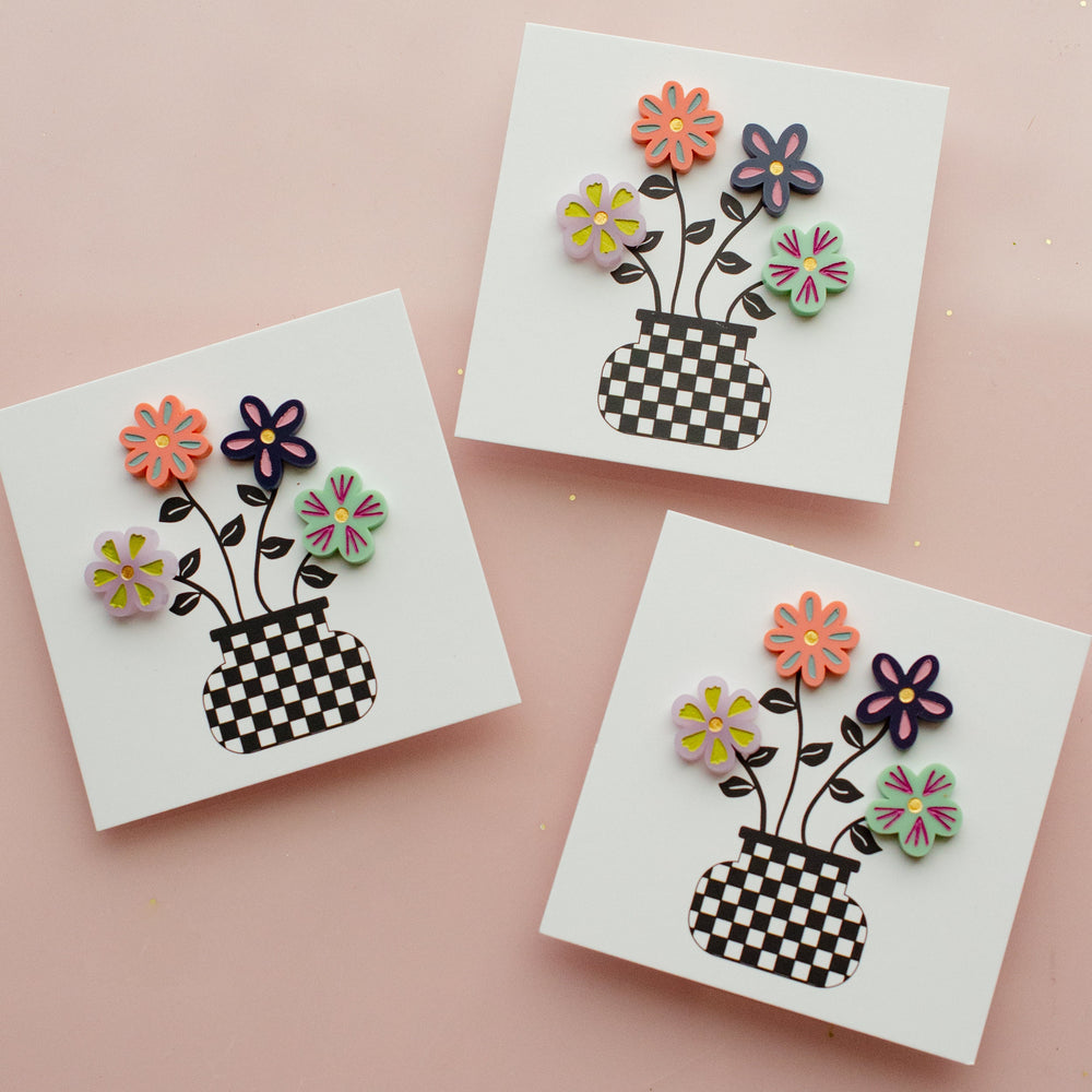 Flower Stud Earrings