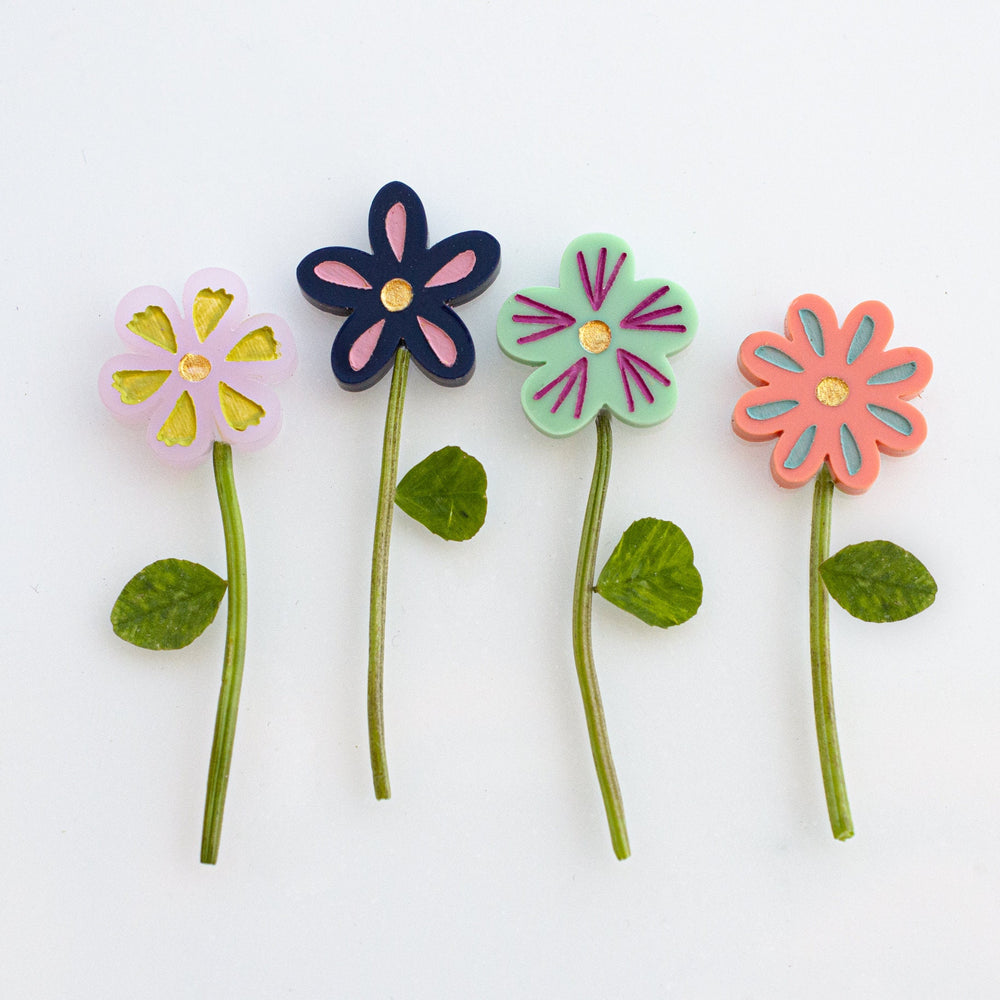 Flower Stud Earrings