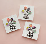 Flower Stud Earrings