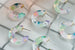 Hand Painted Hoops, colorful hoop earrings statement earrings, gifts for her, statement jewelry, flower earrings