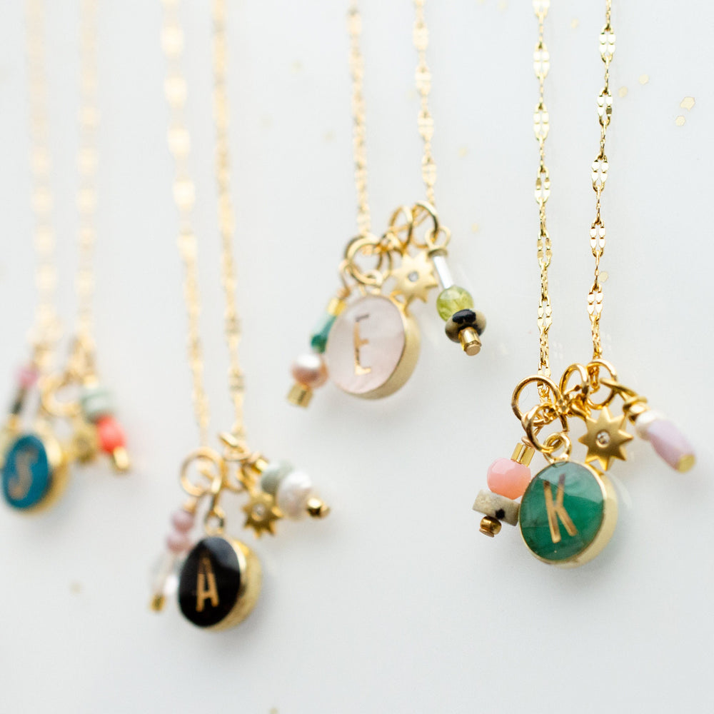 Initial Charm Necklace