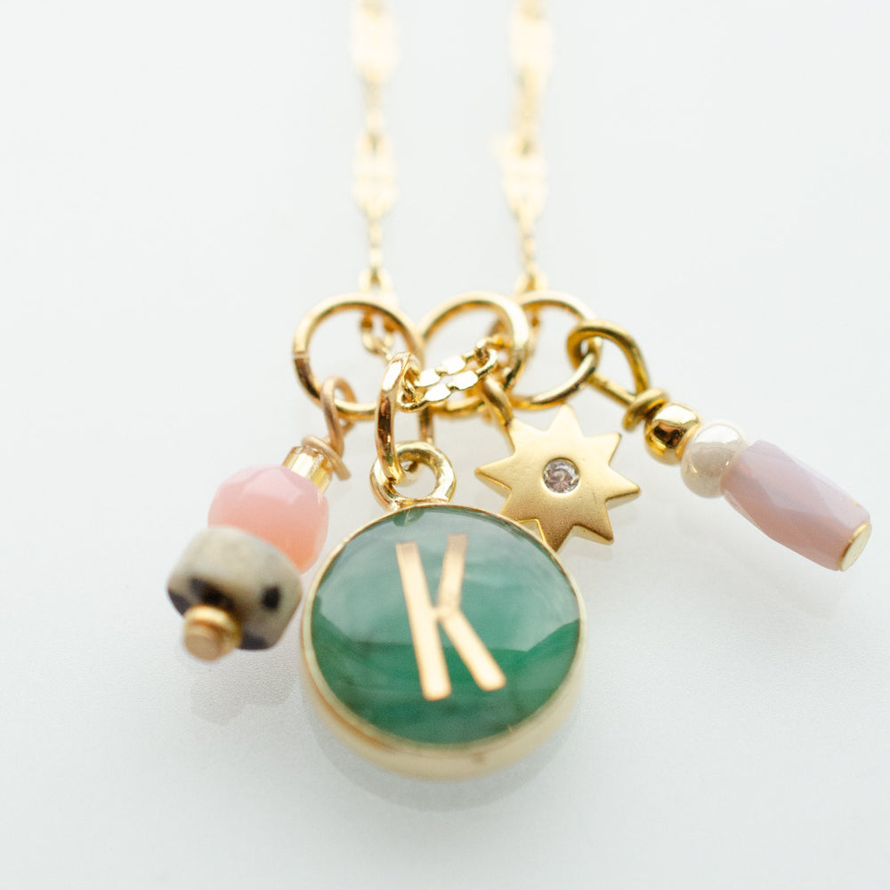 Initial Charm Necklace