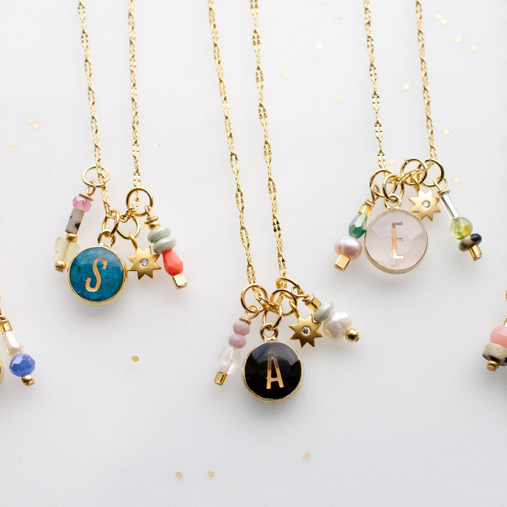 Initial Charm Necklace