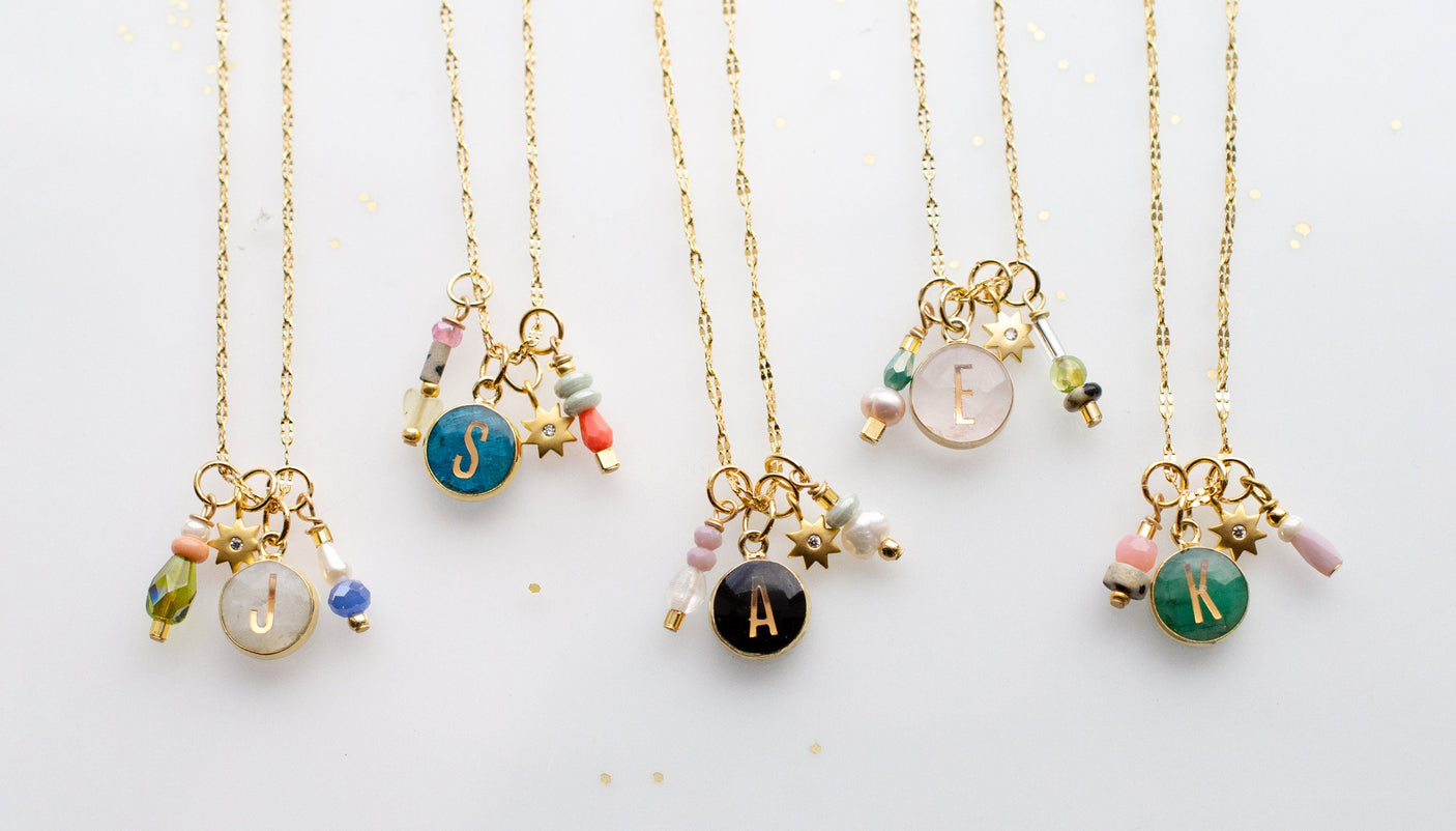 Initial Charm Necklace
